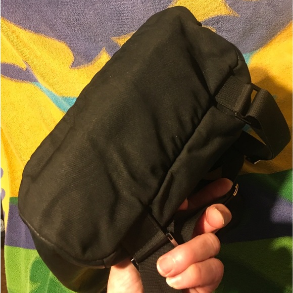 GUCCI Rucksack Backpack Nylon Leather Trim Slingback Daypack - Picture 12 of 16